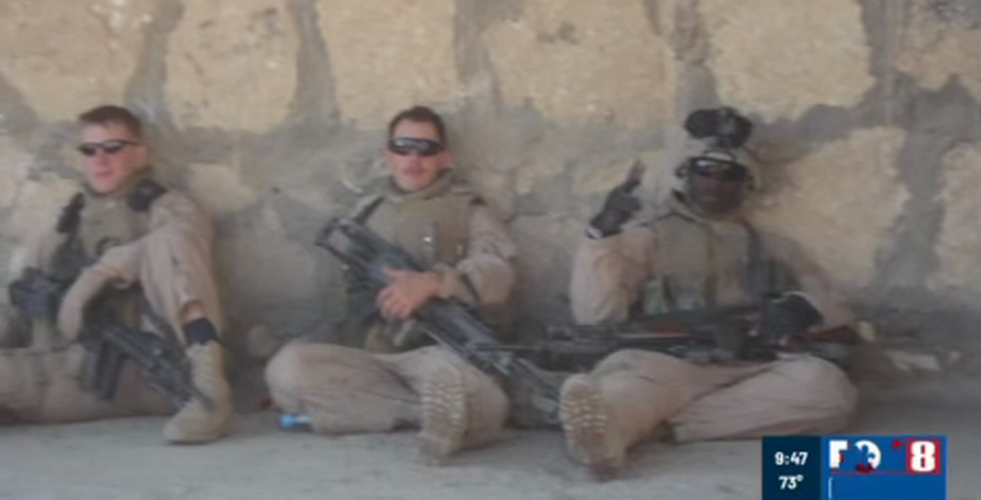 Alex on deployment